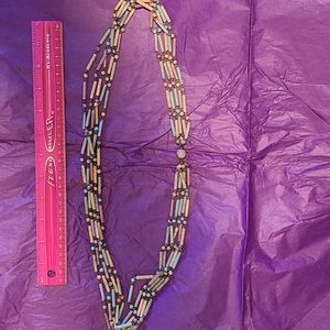 Multi color necklace